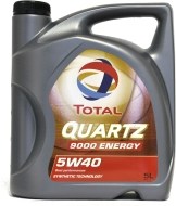 Total Quartz Energy 9000 5W-40 5L - cena, srovnání