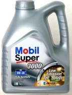 Mobil Super 3000 XE 5W-30 4L - cena, srovnání