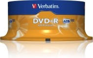Verbatim 43522 DVD-R 4.7GB 25ks - cena, srovnání