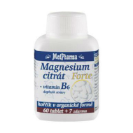 MedPharma Magnézium citrát Forte a vitamín B6 67tbl - cena, srovnání