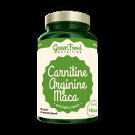 Greenfood Carnitin Arginín Maca Vegan 90kps - cena, srovnání