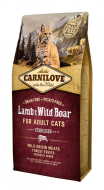 Carnilove Lamb & Wild Boar for Adult Cats Sterilised 6kg - cena, srovnání