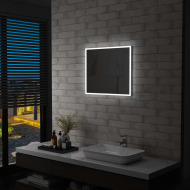 vidaXL Kúpeľňové LED nástenné zrkadlo 60x50 cm - cena, srovnání