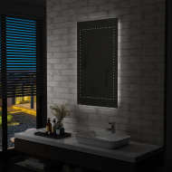 vidaXL Kúpeľňové LED nástenné zrkadlo 60x100 cm - cena, srovnání