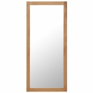 vidaXL Zrkadlo 50x140 cm, dubový masív - cena, srovnání