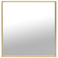 vidaXL Zrkadlo zlaté 50x50 cm - cena, srovnání