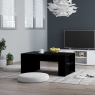vidaXL Konferenčný stolík čierny 100x60x42 cm drevotrieska - cena, srovnání