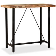 vidaXL Barový stôl, recyklovaný masív 120x60x107 cm - cena, srovnání