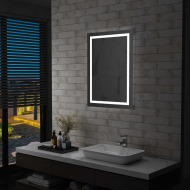 vidaXL Kúpeľňové LED zrkadlo s dotykovým snímačom 60x80 cm