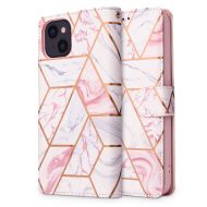 TECH-PROTECT Pouzdro Marble ” iPhone e Mini i růžové - cena, srovnání