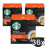 Starbucks Nescafé Dolce Gusto Medium Espresso Colombia 3x12ks - cena, srovnání