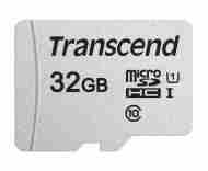 Transcend MicroSDHC 300S + SD adaptér UHS-I U1 32GB - cena, srovnání