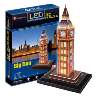 Cubicfun 3D puzzle Big Ben LED 28 - cena, srovnání