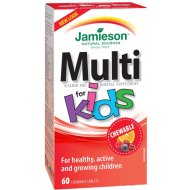 Jamieson Kids Multivitamín na cmúľanie 60tbl - cena, srovnání