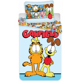 Brandmac Posteľné obliečky Kocúr Garfield 40 x 60 + 100 x 135 cm