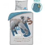 Halantex Bavlnené obliečky Animal Planet - Koala 70 x 90 cm + 140 x 200 cm - cena, srovnání