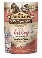 Carnilove Cat Pouch Turkey Enriched & Valerian 85g - cena, srovnání