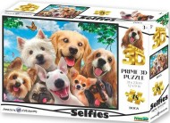 Clementoni 3D puzzle - Pes Selfie 48 ks - cena, srovnání