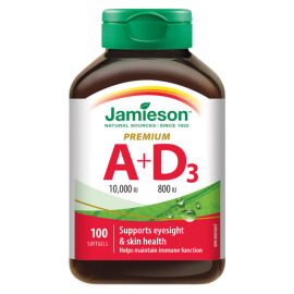 Jamieson Vitamíny A+D Premium 100tbl