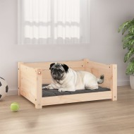 vidaXL Psia posteľ 65,5x50,5x28 cm borovicový masív - cena, srovnání
