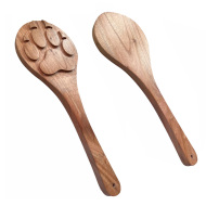Black Label Wooden Wolf Paw Paddle - cena, srovnání