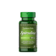 Puritan's Pride Spirulina 500 mg 100tbl - cena, srovnání