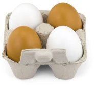 Viga Drevené vajíčka 4 ks - cena, srovnání