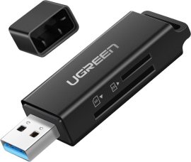 Ugreen 2-In-1 USB-A 3.0 Card Reader