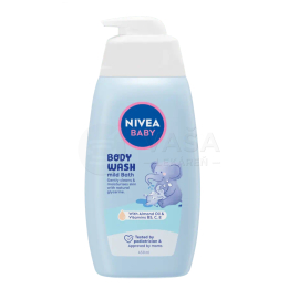 Nivea Baby Body Wash Mild Bath 450ml
