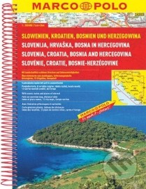 Slowenien, Kroatien, Bosnien und Herzegowina 1:300 000