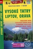 Vysoké Tatry, Liptov, Orava 1:100 000 - cena, srovnání