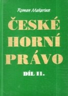 České horní právo díl. II - cena, srovnání