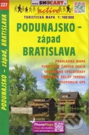 Podunajsko - západ, Bratislava 1:100 000