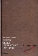Dějiny české literatury 1945-1989 - cena, srovnání