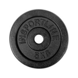 InSPORTline Závažie oceľové 5kg