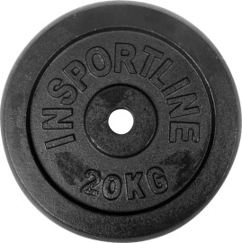 InSPORTline Závažie oceľové 20 kg