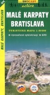 Malé Karpaty, Bratislava 1:50 000 turistická mapa - cena, srovnání