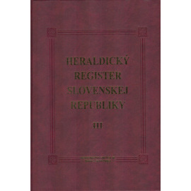 Heraldický register Slovenskej Republiky III