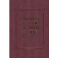 Heraldický register Slovenskej Republiky III - cena, srovnání