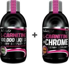 BioTechUSA L-Carnitine 35000 + Chrome 500ml