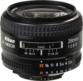 Nikon AF Nikkor 28mm f/2.8D A