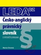 Česko-anglický právnický slovník s vysvětlivkami - cena, srovnání