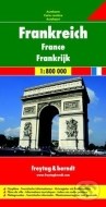 Frankreich · France · Frankrijk 1:800 000 - cena, srovnání