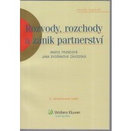 Rozvody, rozchody a zánik partnerství - cena, srovnání