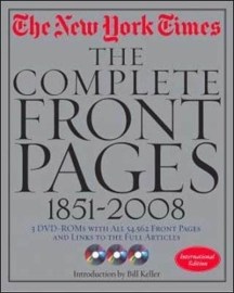 New York Times - The Complete Front Pages 1851 - 2008