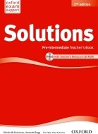 Solutions - Pre-Intermediate - Teacher&#39;s Book - cena, srovnání