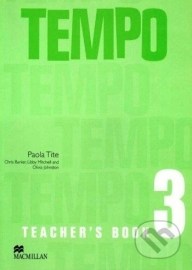 Tempo 3 - Teacher&#39;s Book
