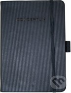 Notebook CONCEPTUM hardcover čierny A4 štvorček