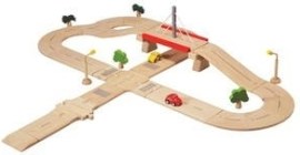 Plan Toys cesta s mostom a križovatkou