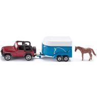 Siku Blister - Jeep s prívesom a koňom - cena, srovnání